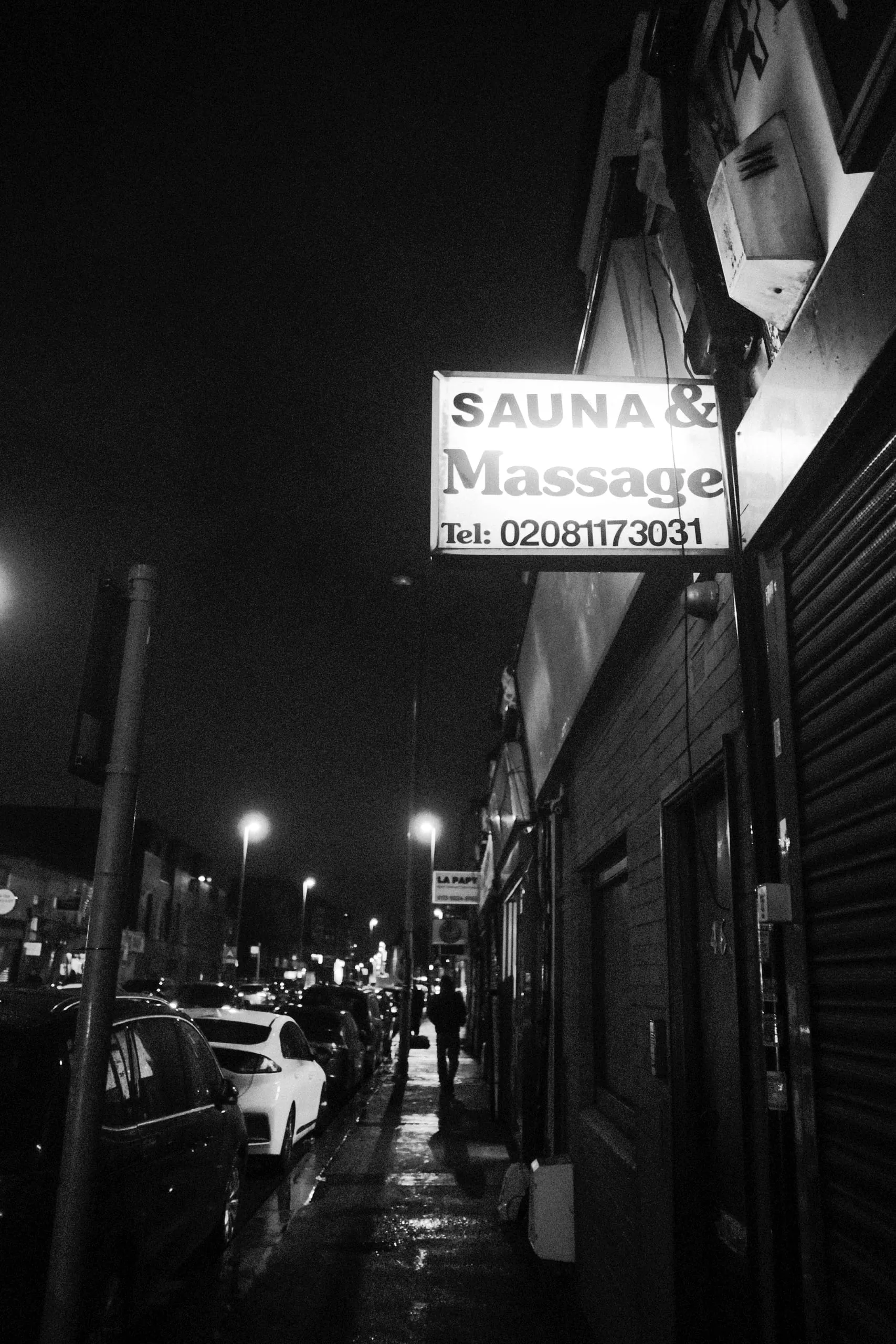 Sauna and massage, Leyton High Road