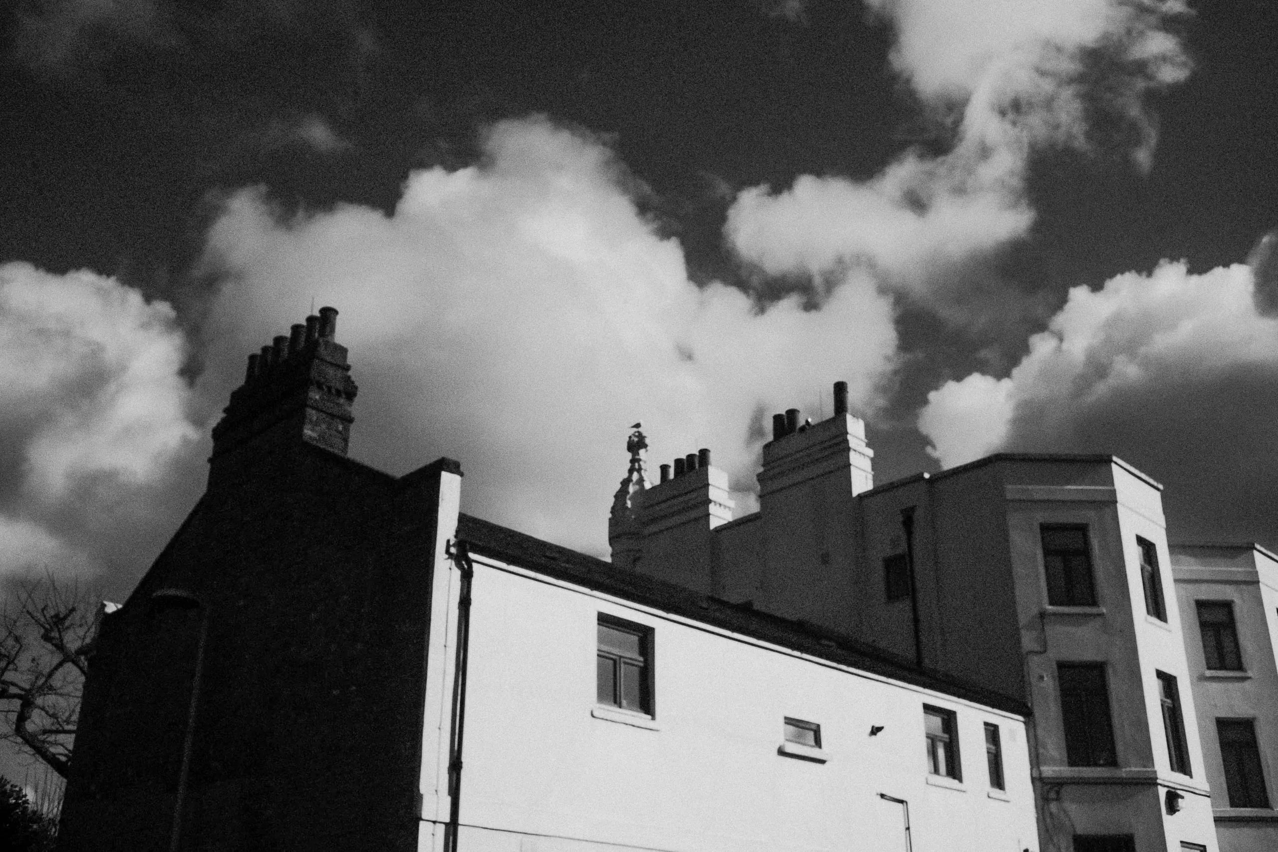 A view of the late winter sky, Leyton