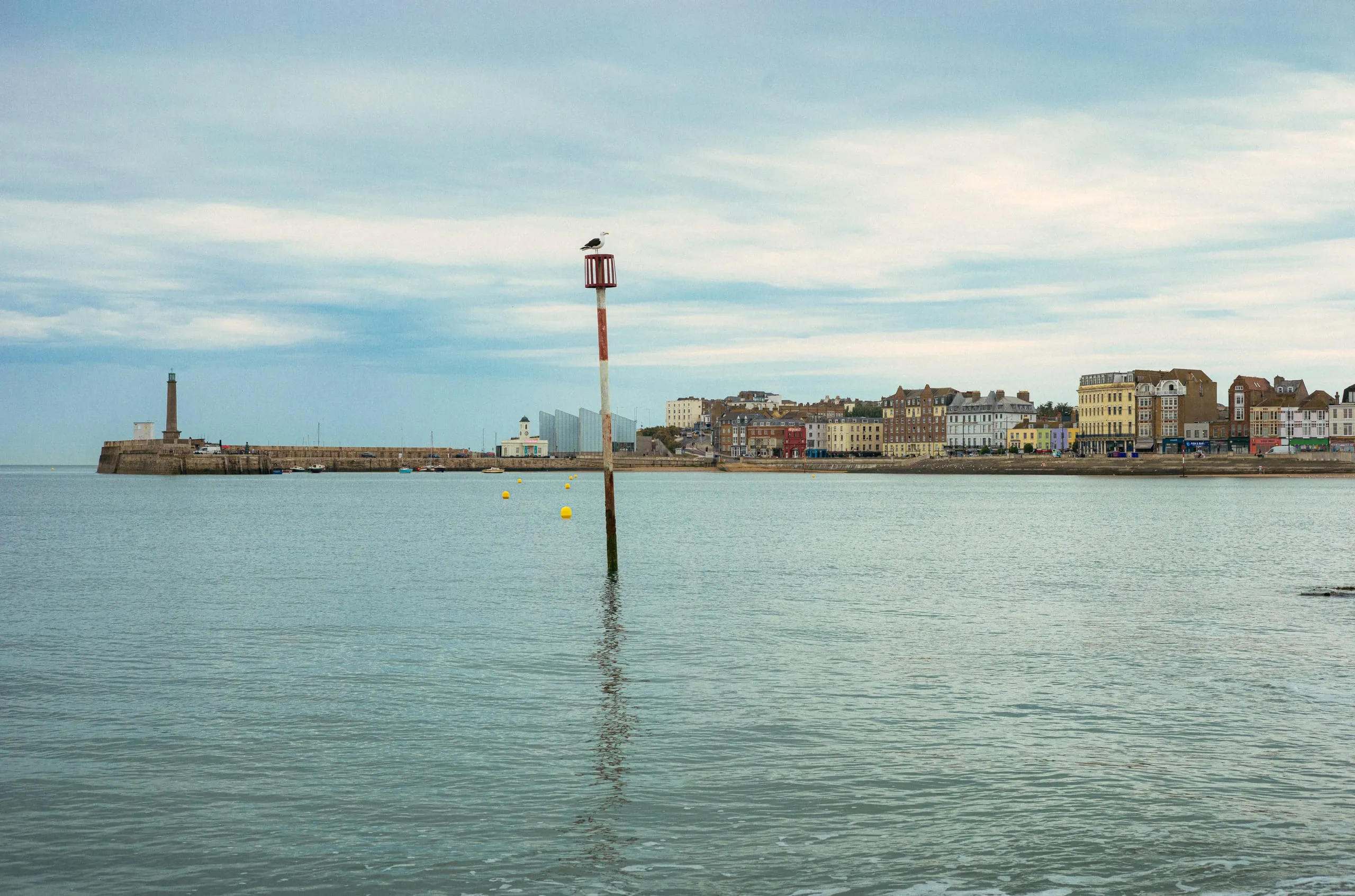 View of the Harbour and lighthouse