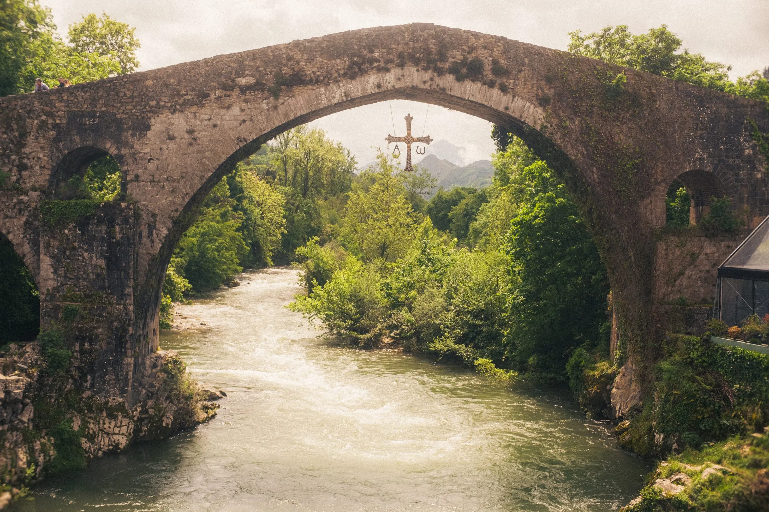Roman Bridge over the River Sella, Onís